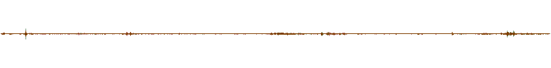 Waveform of the field recording.